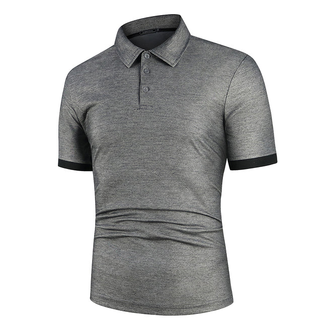 Men Shirt Short Sleeve Polo Shirt