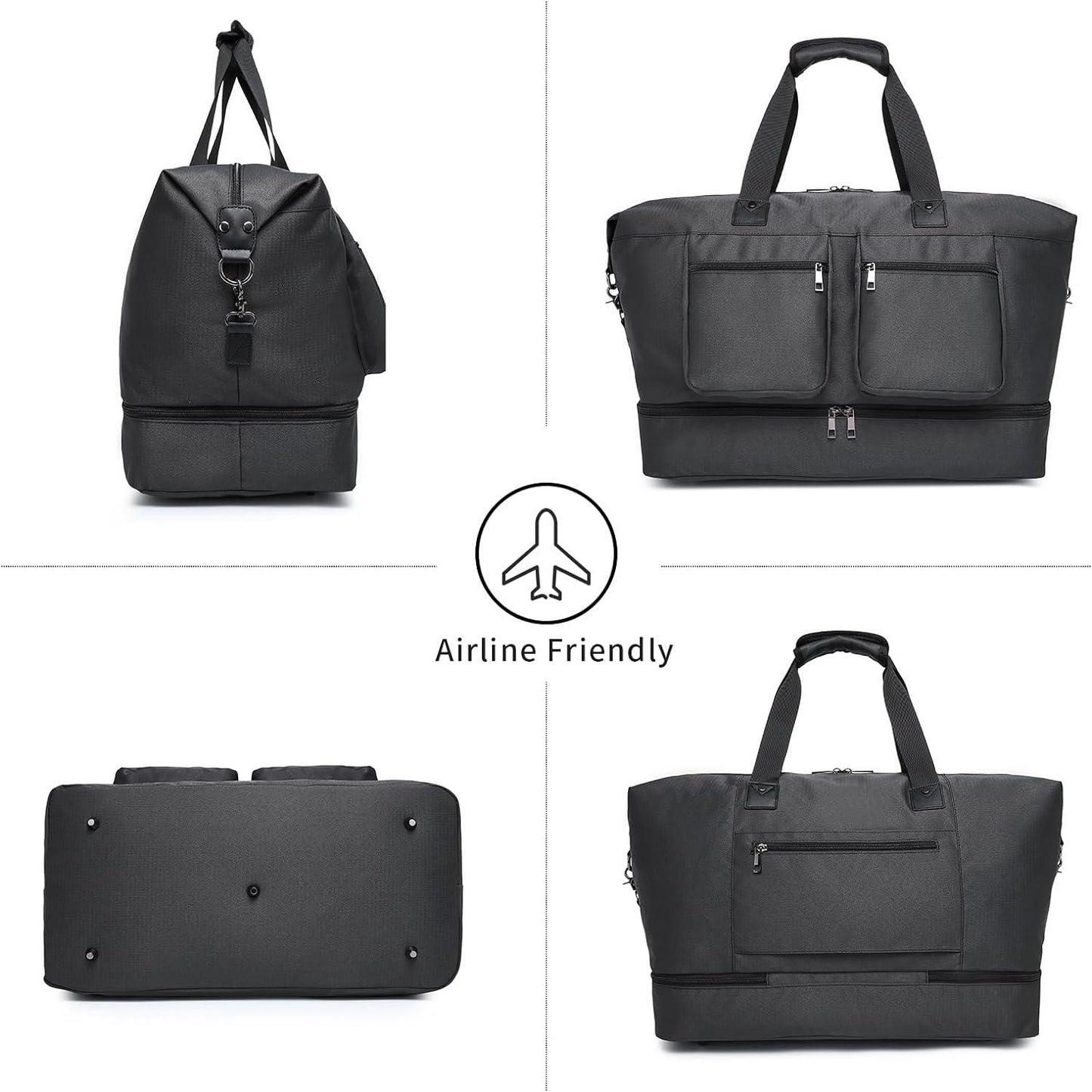 21 Men's Overnight Duffel Bag
