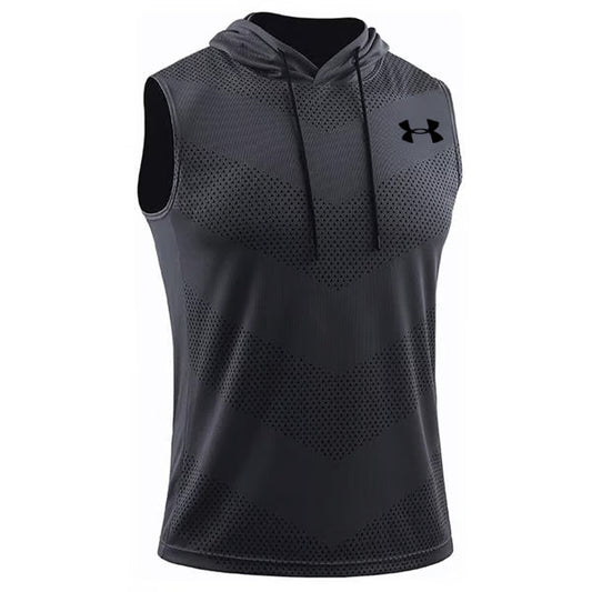 Men's Muscle Hoodie Tank